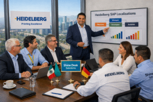 Shine Desk Solutions is supporting Heidelberg Mexico.
